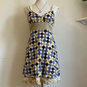 Polka Dot Sleeveless Dress